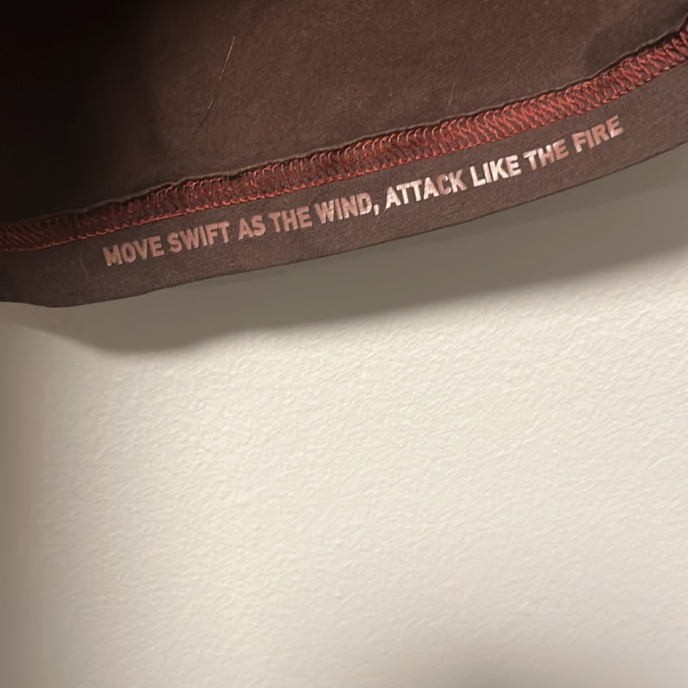 RHONE Origin Short Sleeve Tee, Classic Fit, Brown, Size L - Picture 9 of 12